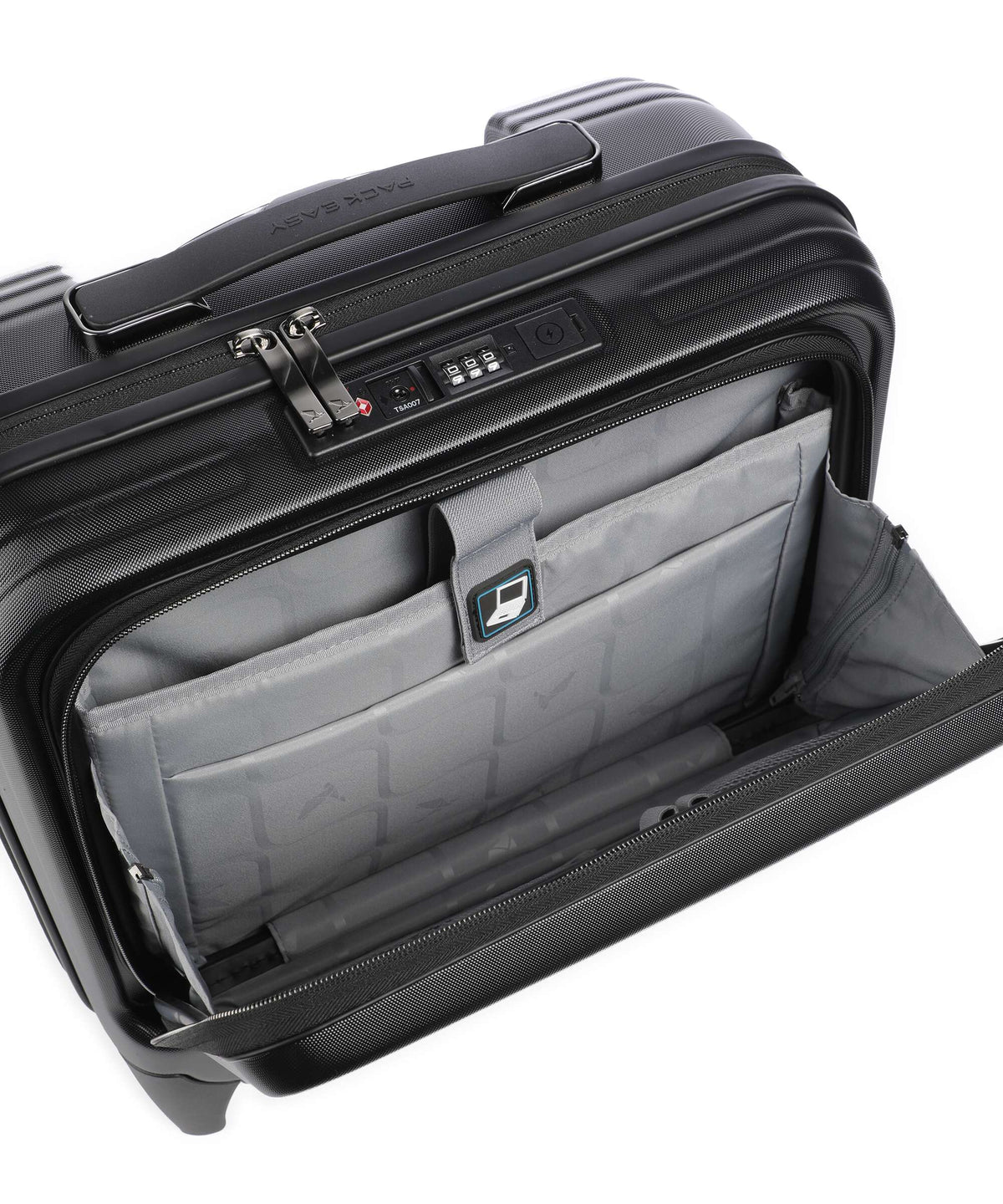 Pack Easy ReNew Genius Rolling briefcase black