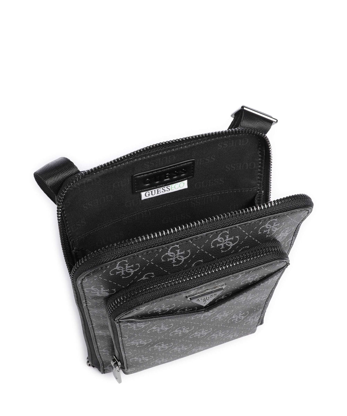 Guess Siena 4G Crossbody bag dark black
