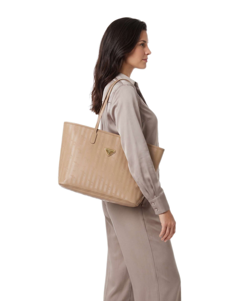 Maison Mollerus Vinerus Bern Tote bag cappuccino beige