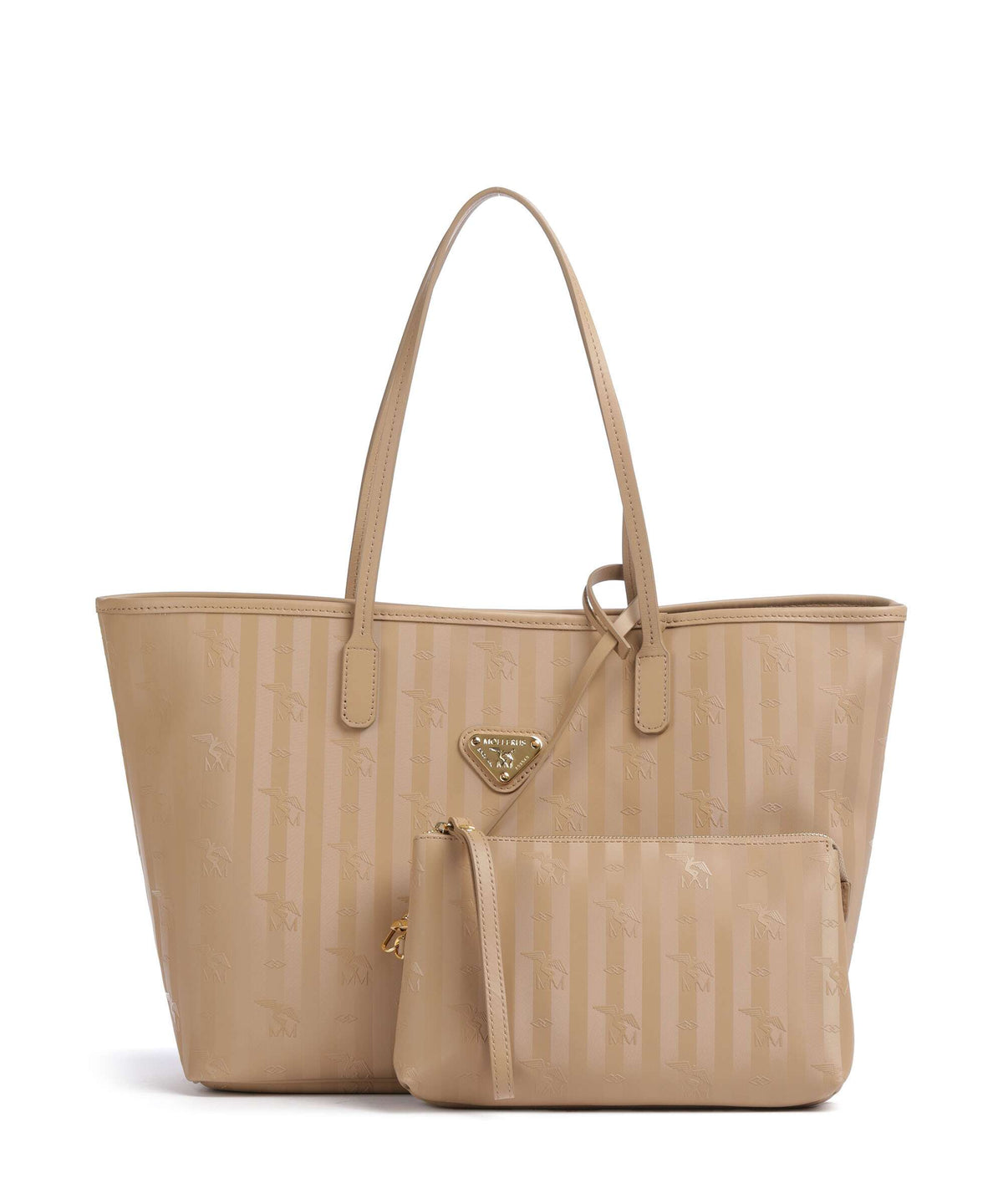 Maison Mollerus Vinerus Bern Tote bag cappuccino beige