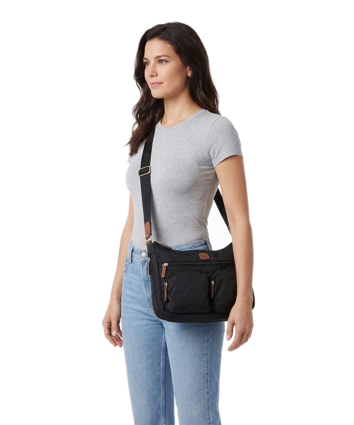 Brics X-Collection Crossbody bag black