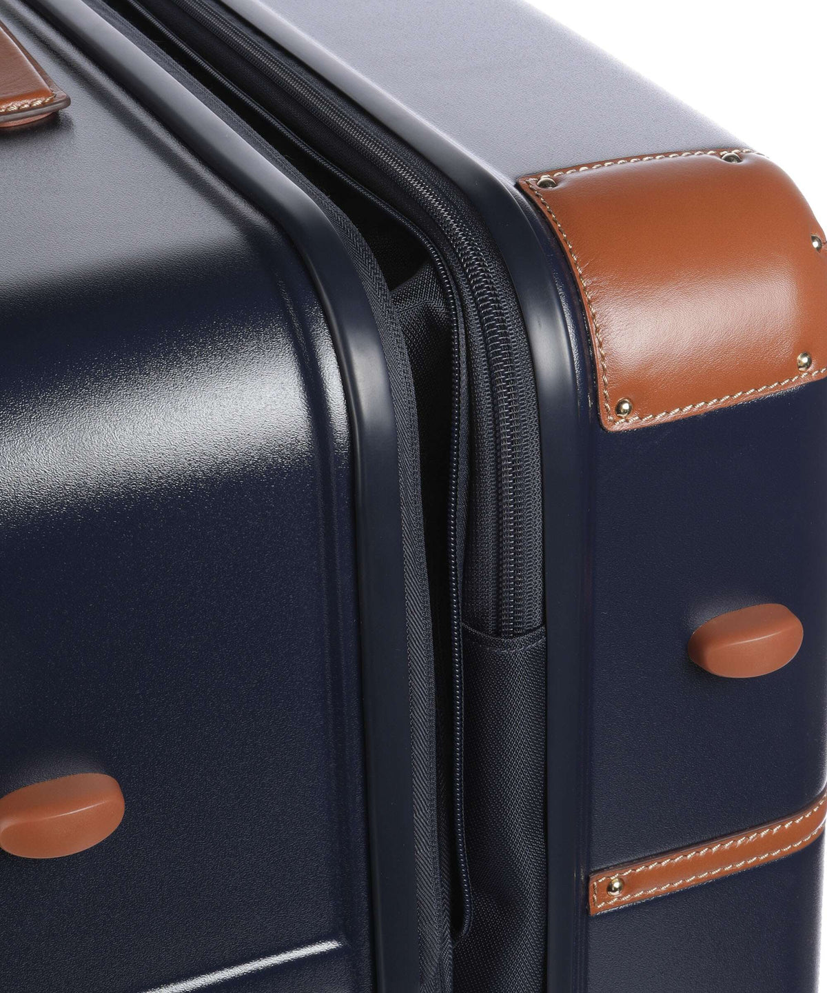 Brics Bellagio Spinner (4 wheels) blue/tan