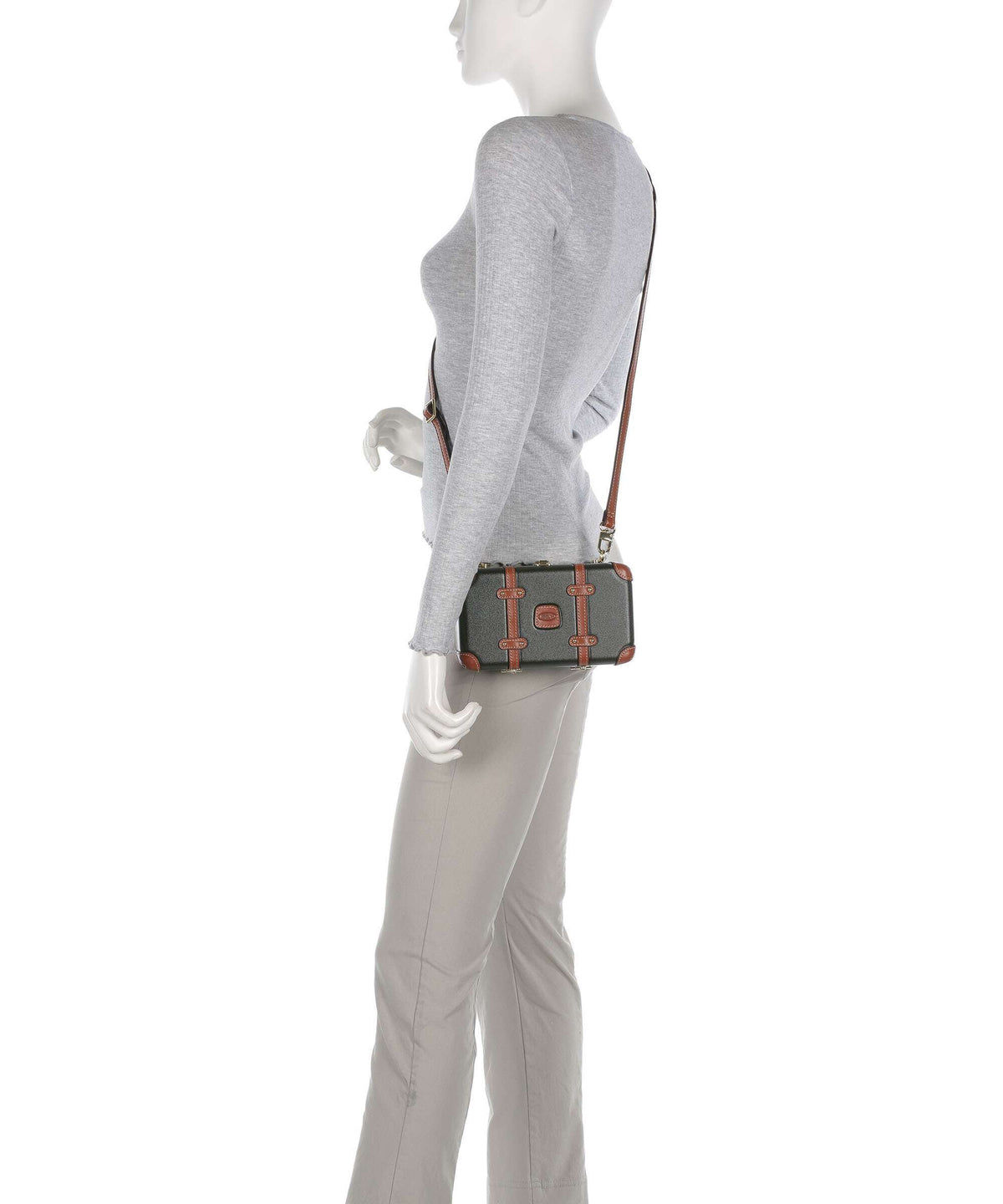 Brics Bellagio Crossbody bag olive
