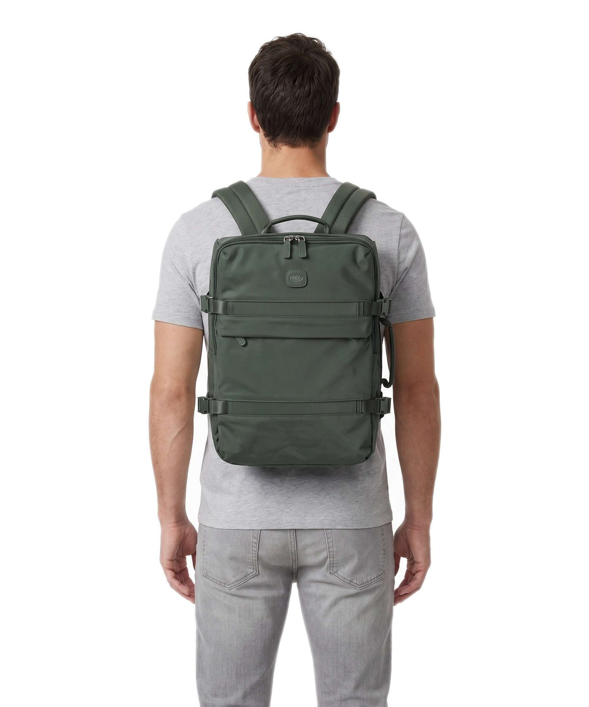 Brics Positano Soft Travel backpack emerald
