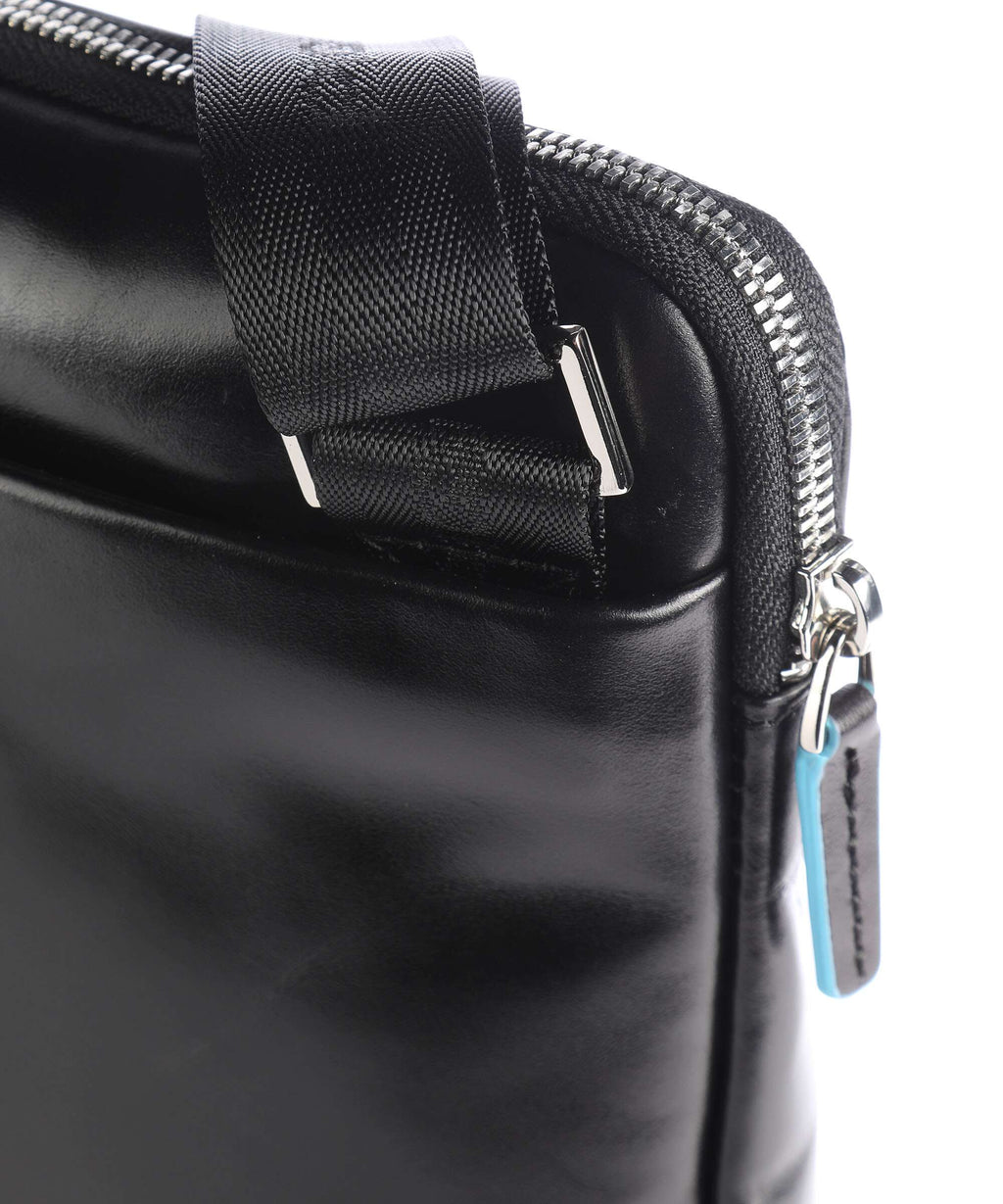 Piquadro Blue Square Crossbody bag nero