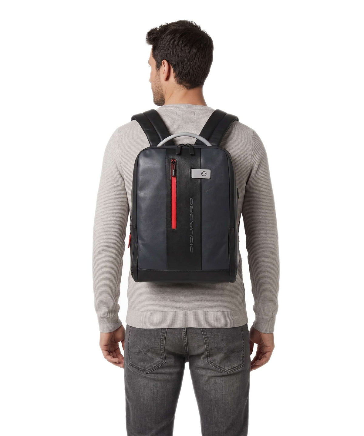 Piquadro Urban Laptop backpack grey/black