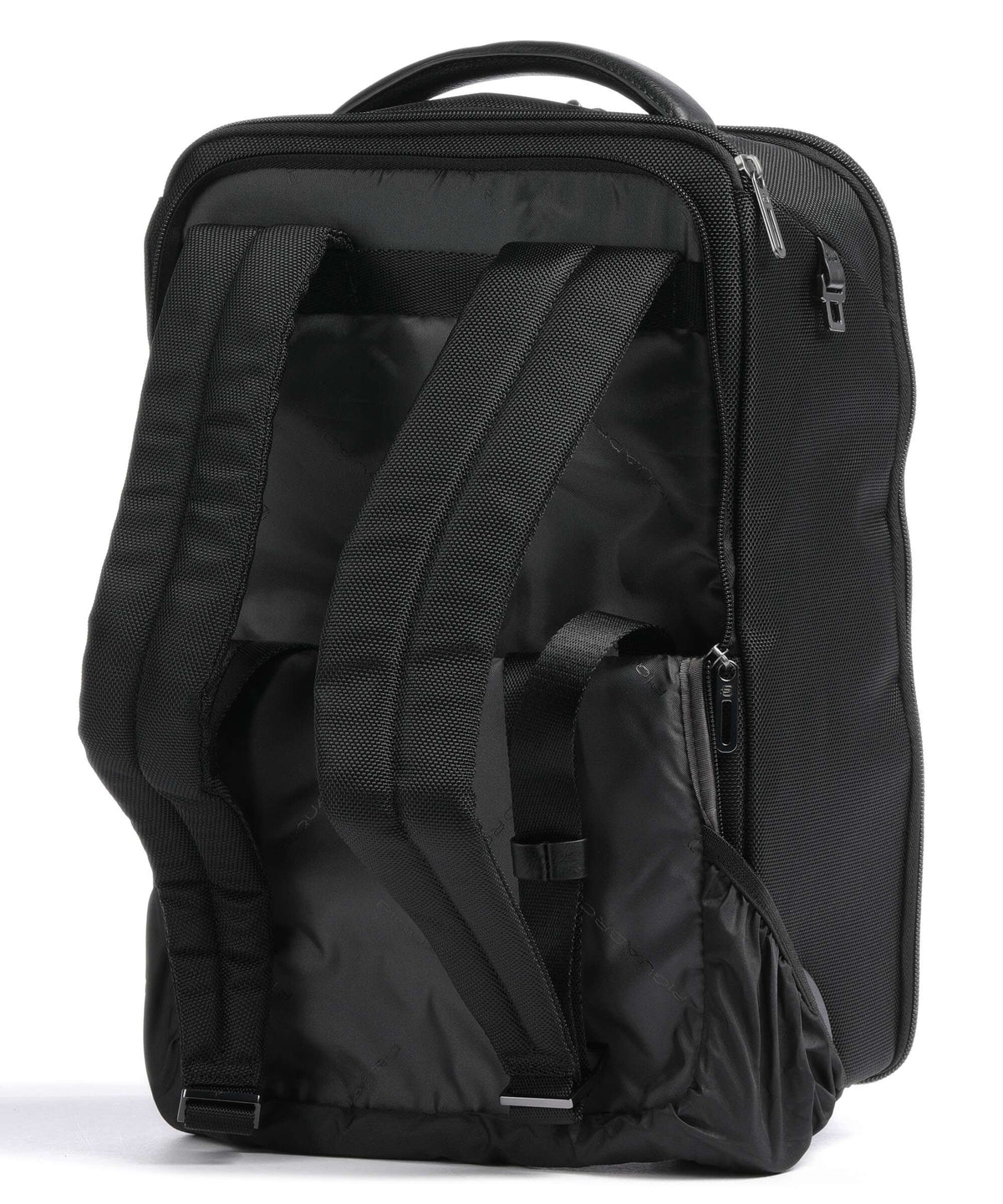 Piquadro Brief Backpack with wheels black