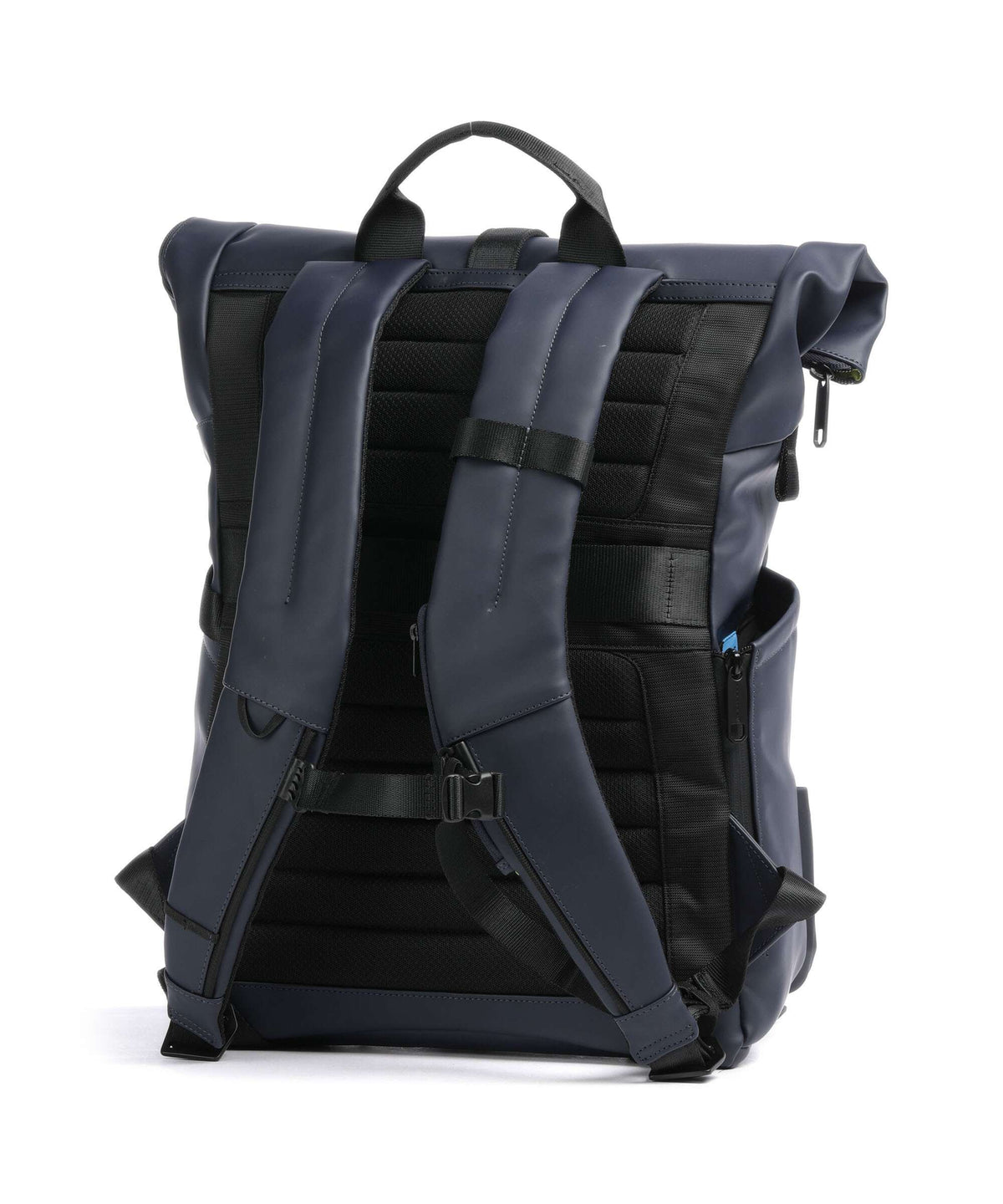 Piquadro Corner 2.0 Rolltop backpack blue