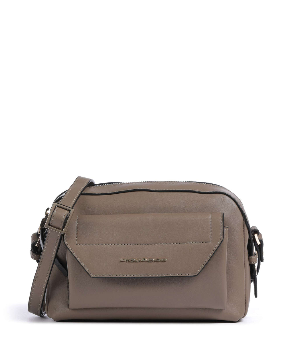 Piquadro Circle Crossbody bag tortora