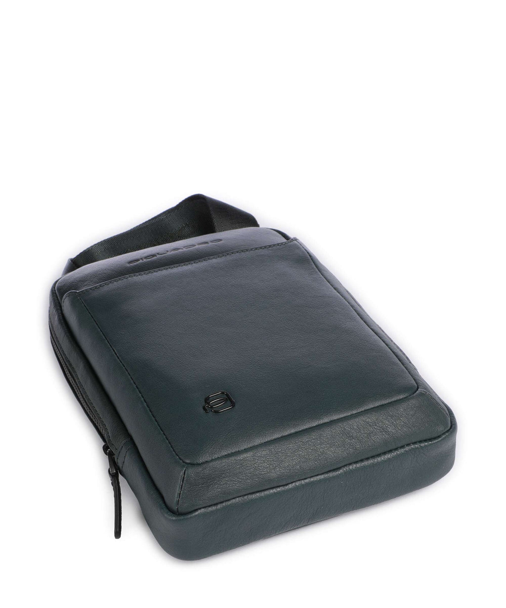 Piquadro Black Square Crossbody bag verde bosco/verde oliva