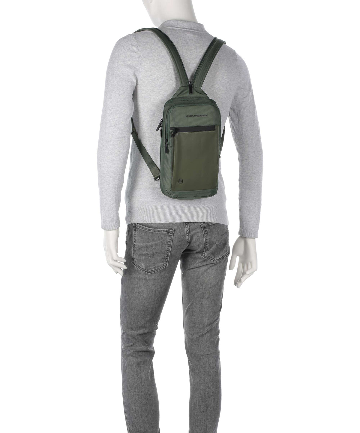 Piquadro S136 Sling bag green