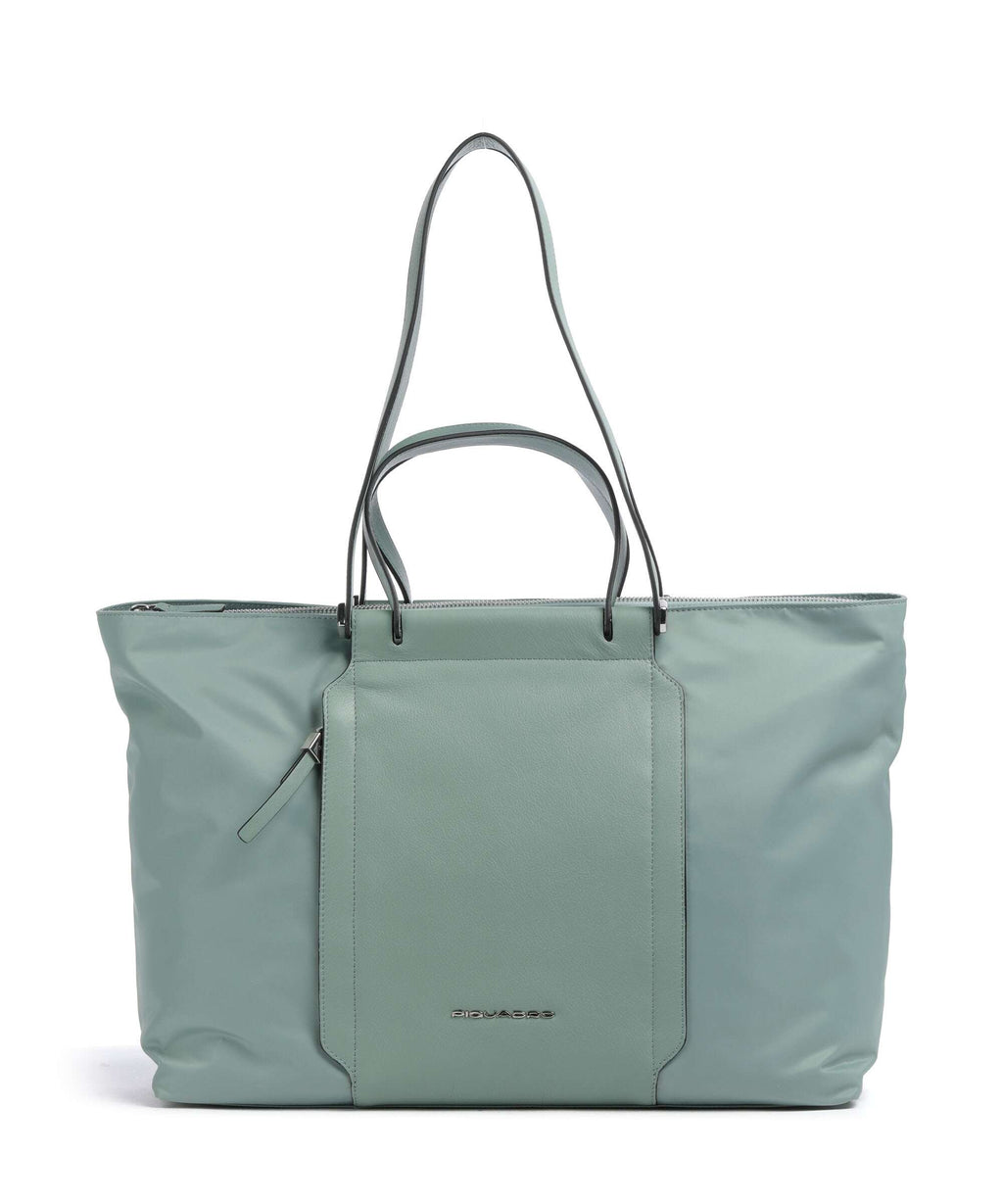 Piquadro W92T Tote bag green