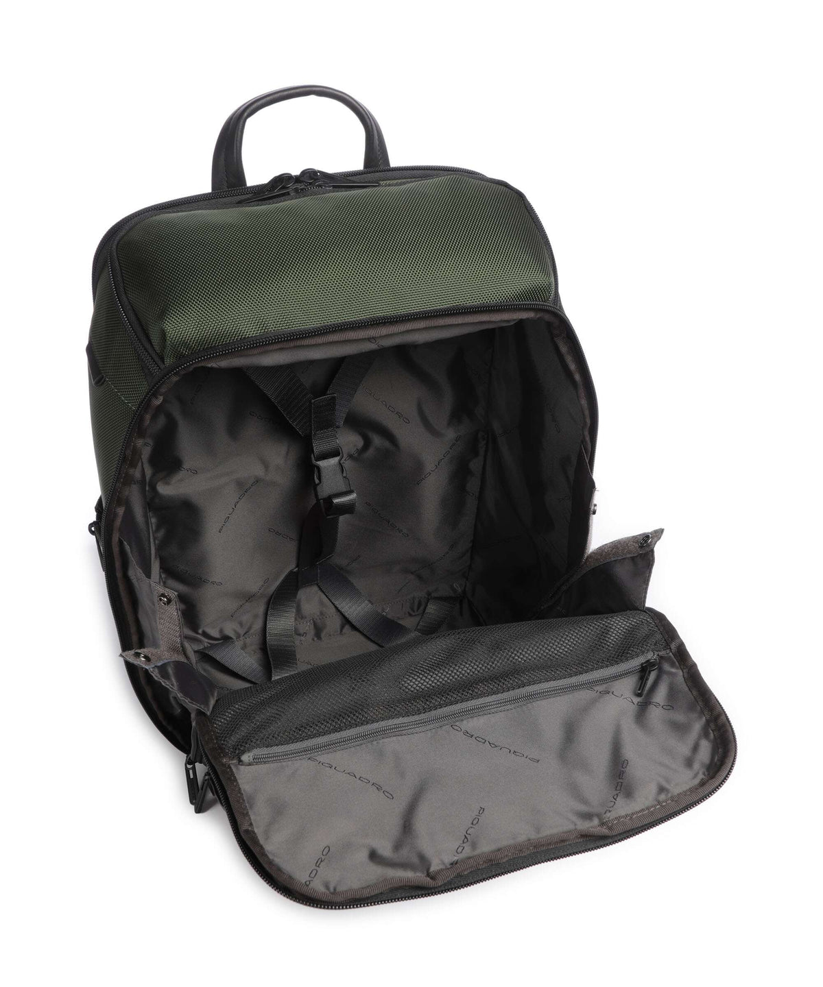 Piquadro Brief Travel backpack green