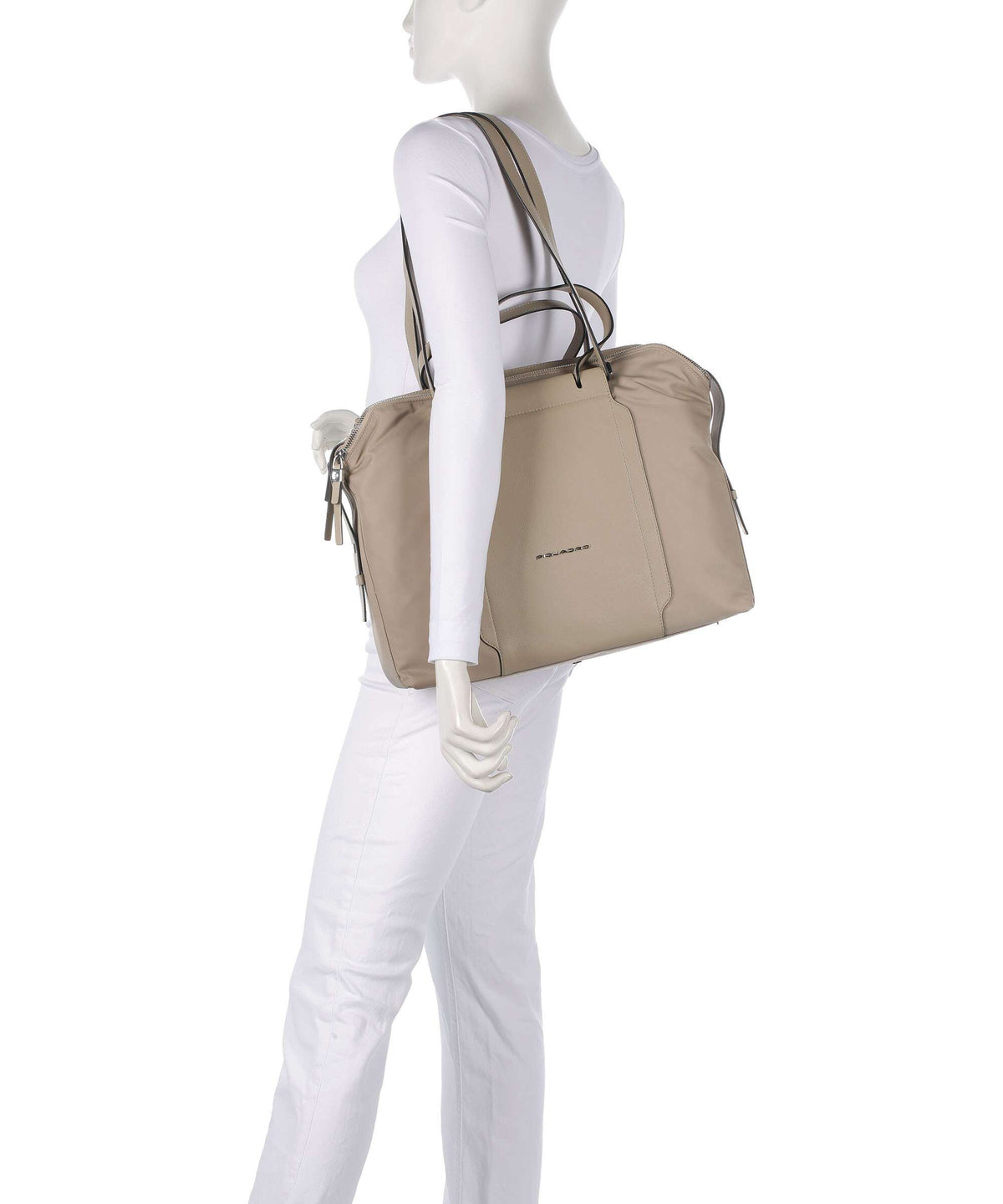 Piquadro W92T Tote bag beige