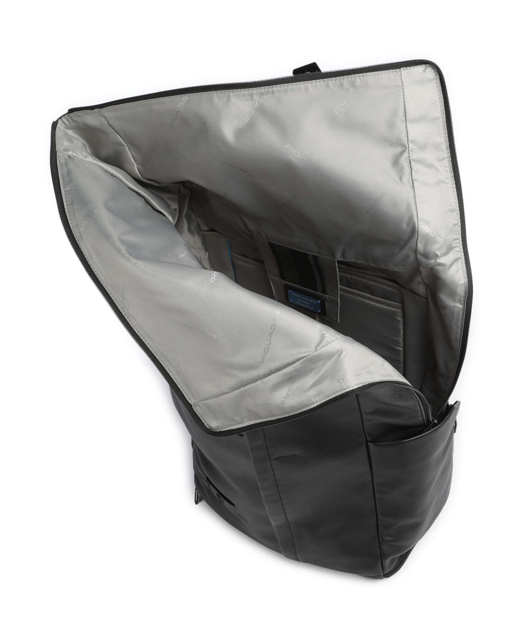 Piquadro W137 Rolltop backpack nero