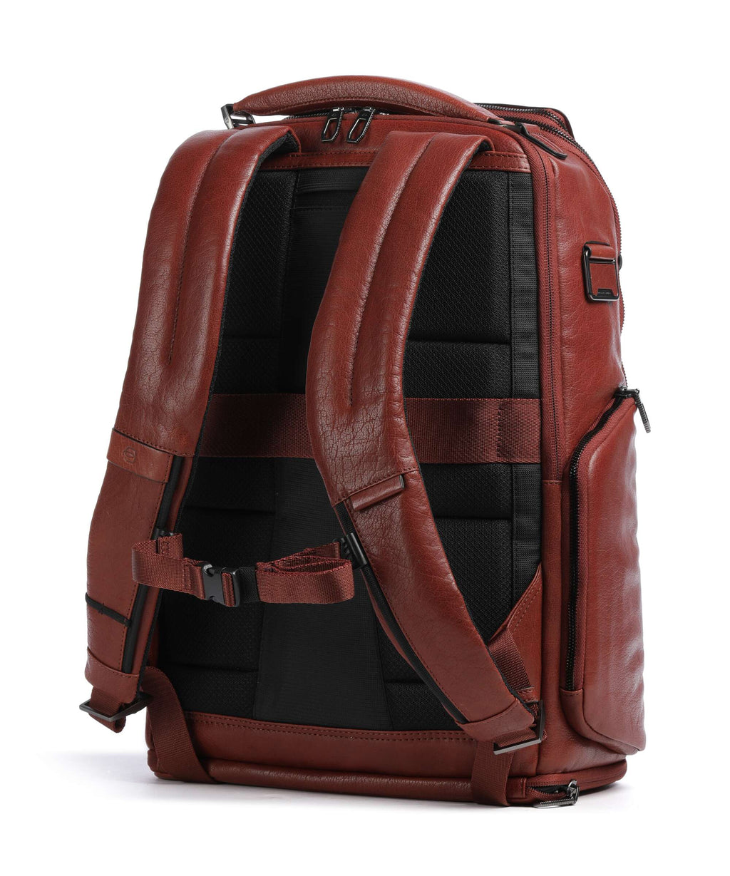 Piquadro Solm Travel backpack cuoio