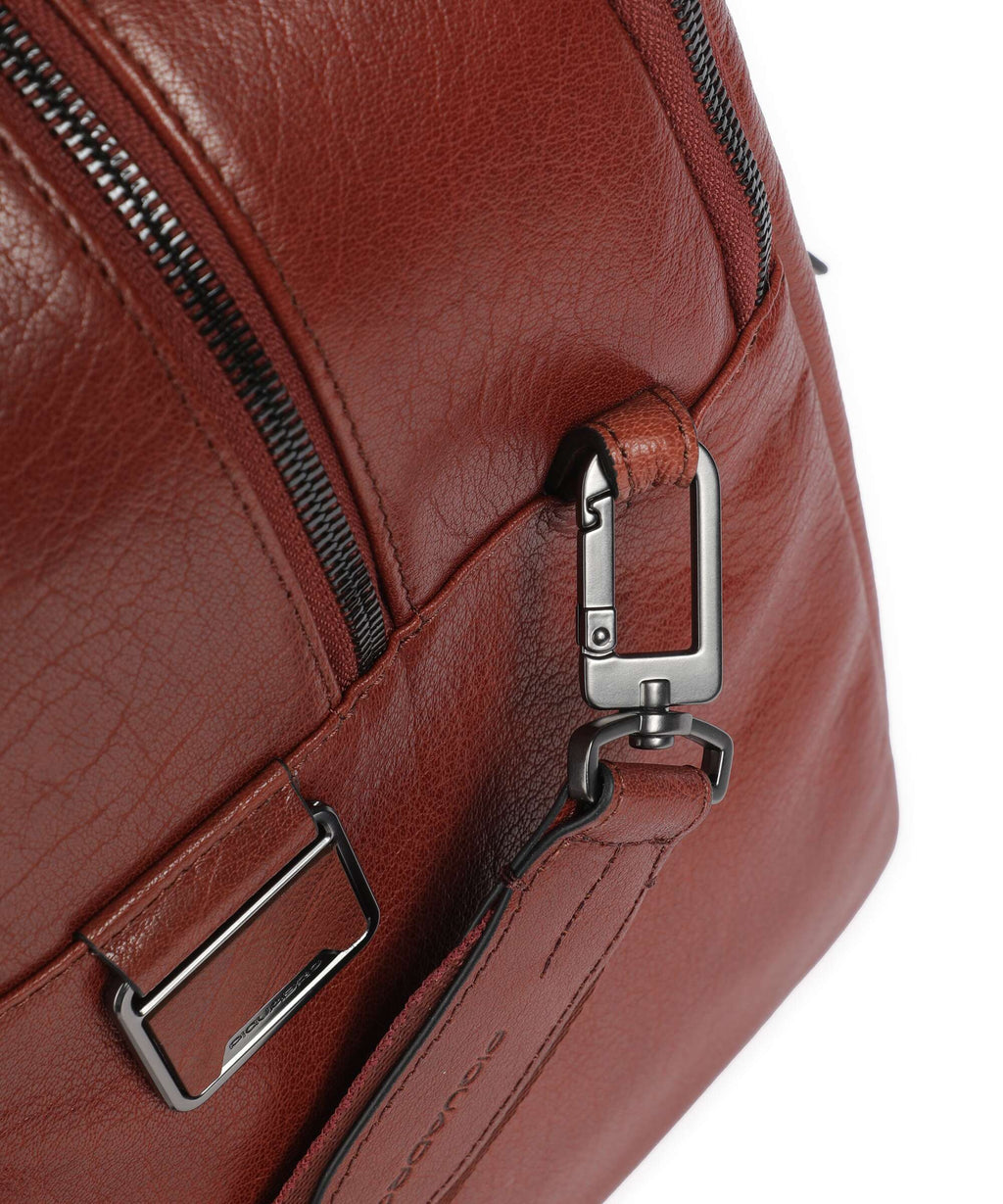 Piquadro Solm Weekend bag cuoio