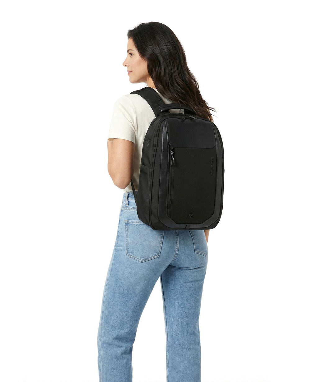 Piquadro Lyss Easyjet Travel backpack black