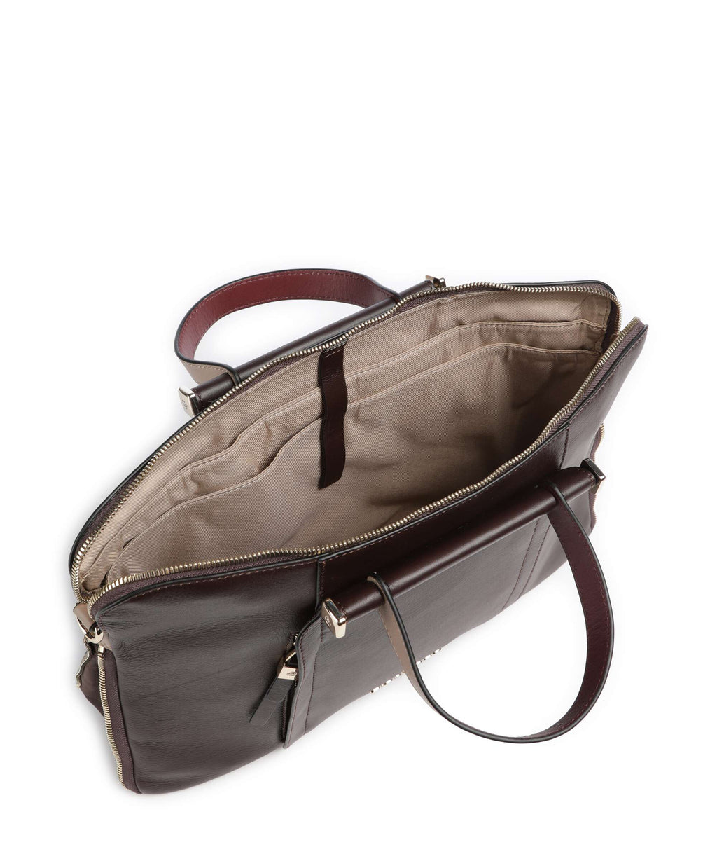 Piquadro Circle Briefcase bordeaux/pink