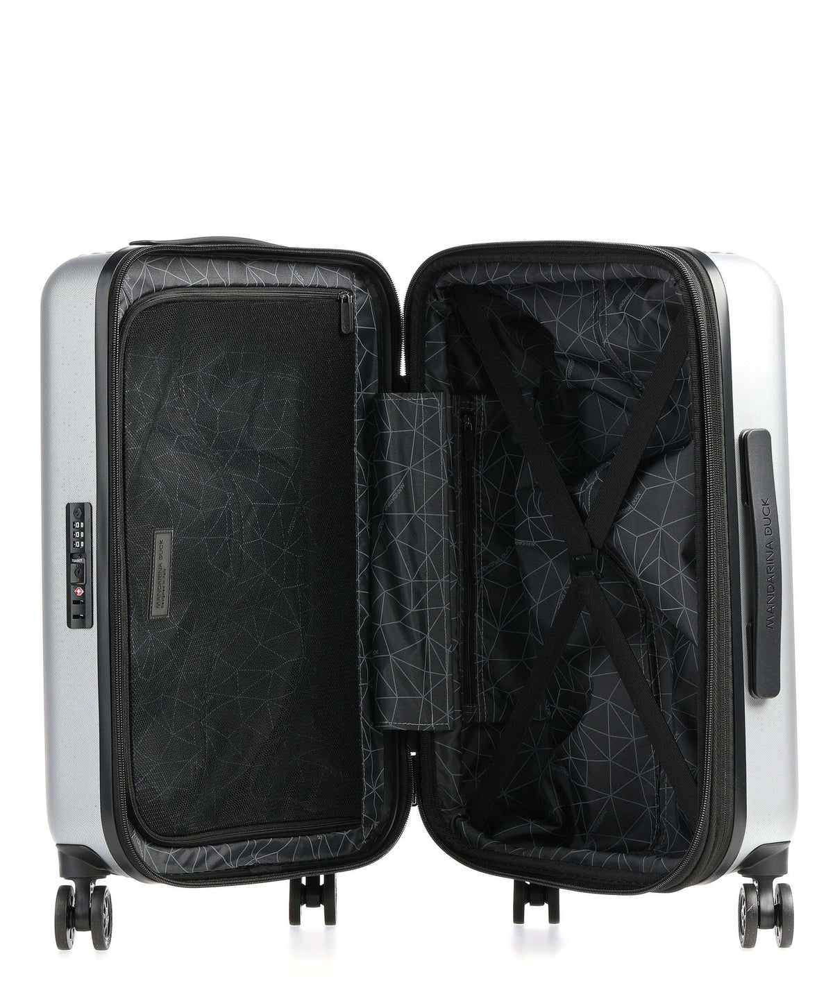Mandarina Duck Tank Case Spinner (4 wheels) grigio