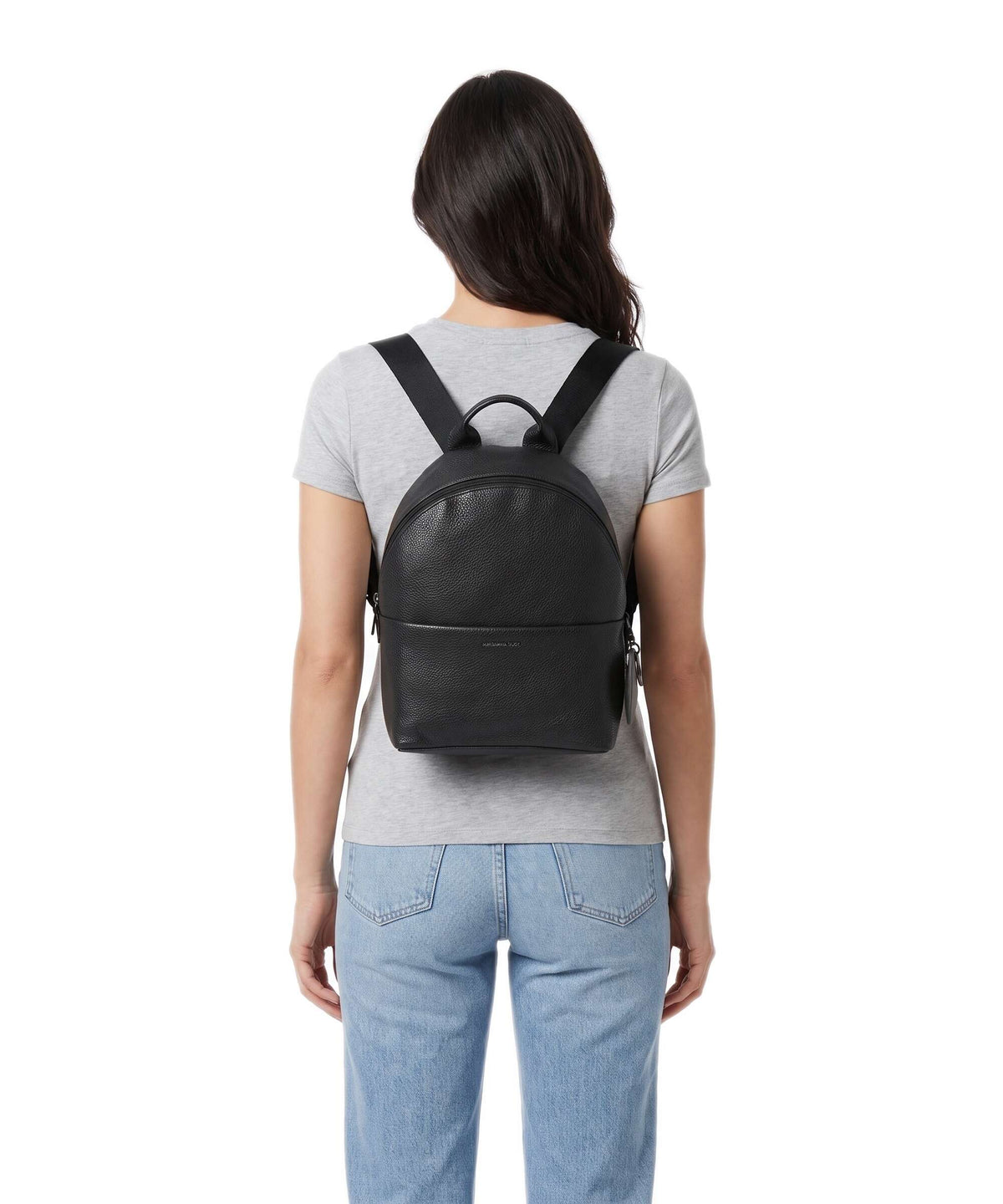 Mandarina Duck Mellow Leather Backpack nero
