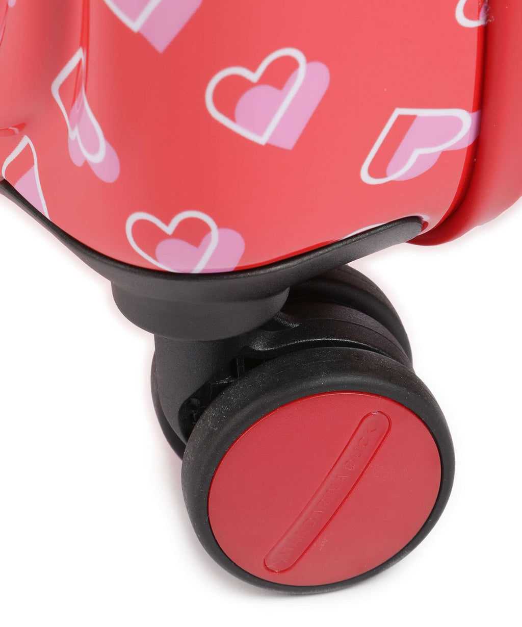 Mandarina Duck Logoduck+ Printed Spinner (4 wheels) gimme love