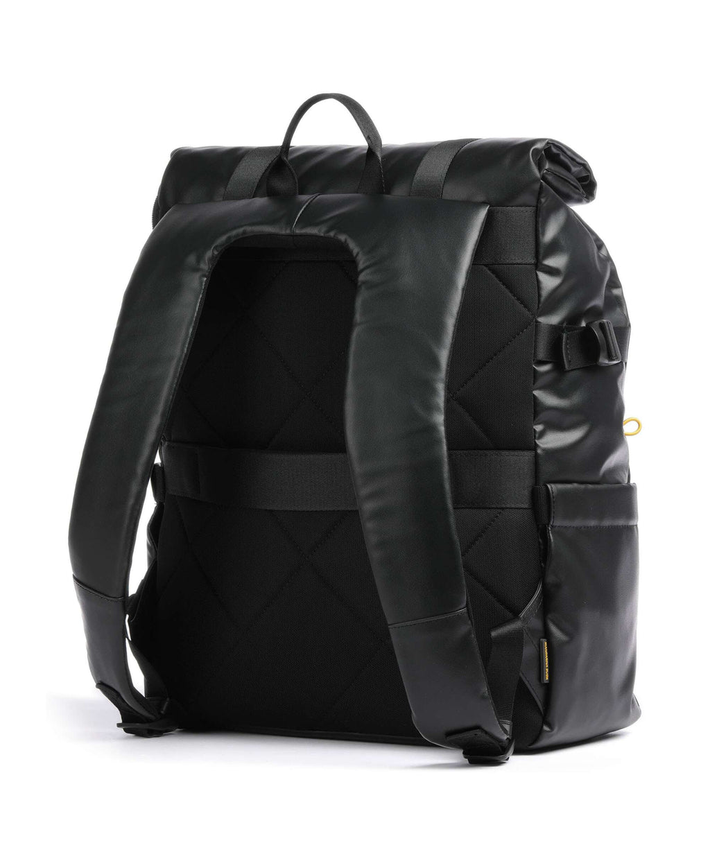 Mandarina Duck Eco Coated Laptop backpack black