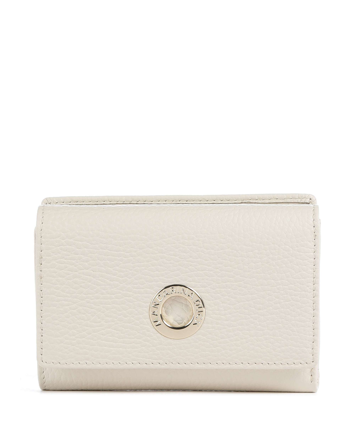 Mandarina Duck Mellow Leather Wallet almond