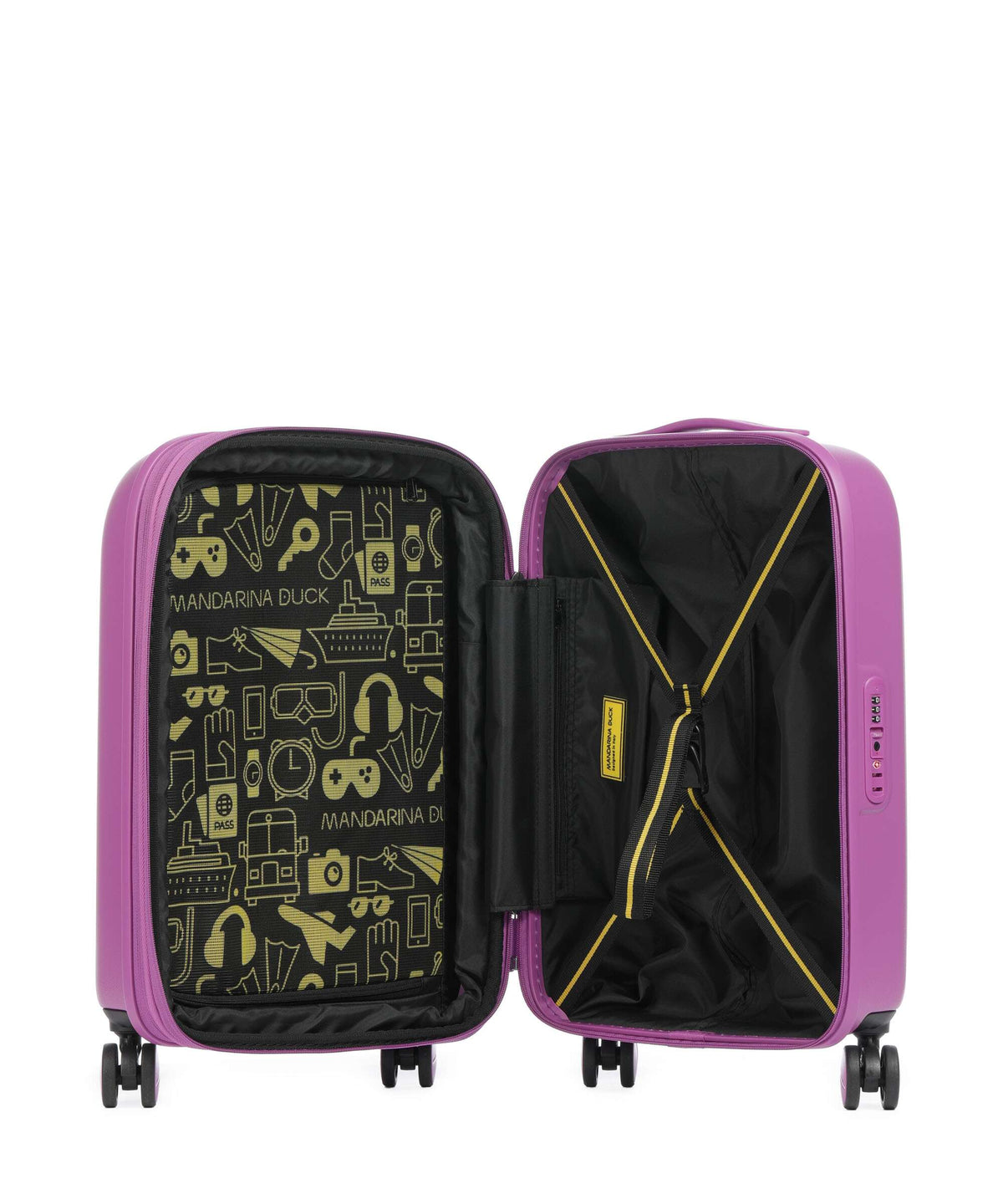 Mandarina Duck Logoduck+ Spinner (4 wheels) orchid