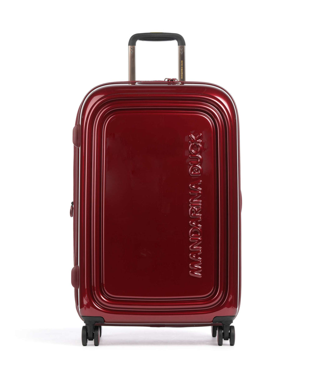 Mandarina Duck Logoduck+ Metal Spinner (4 wheels) red metal