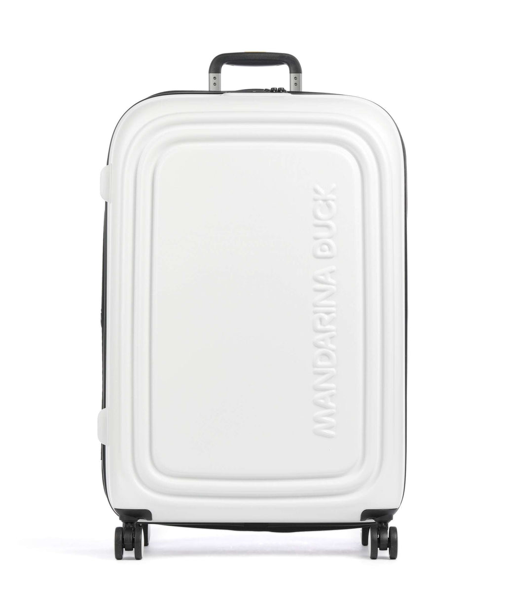Mandarina Duck Logoduck+ Spinner (4 wheels) blanc