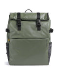 Mandarina Duck Eco Coated Laptop backpack pine green