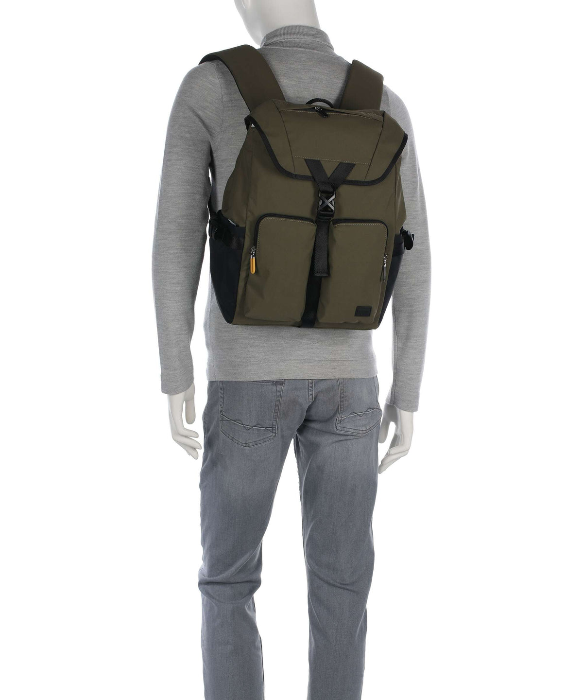 Mandarina Duck Y-Lite Backpack soldier