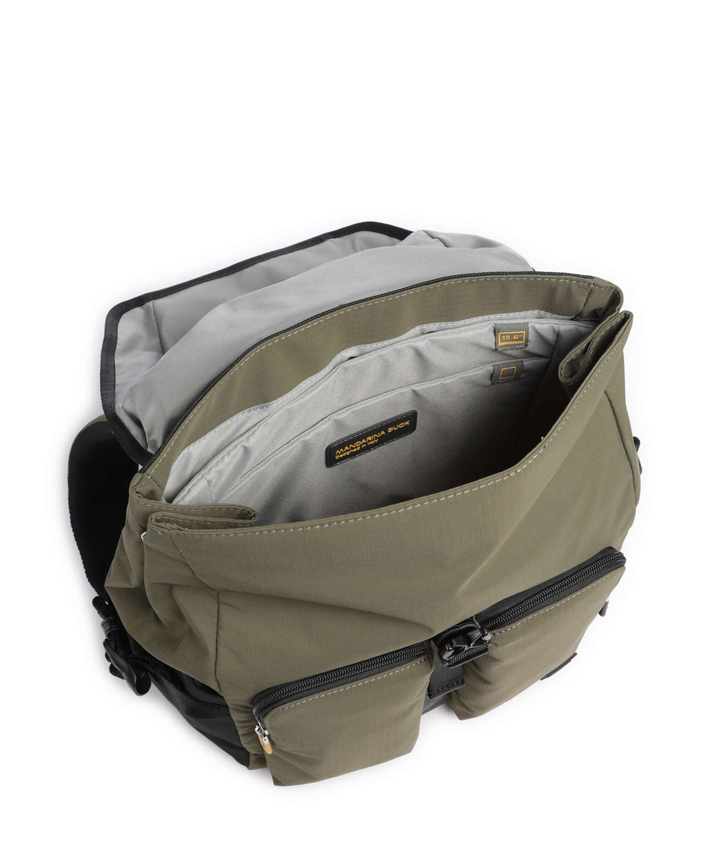 Mandarina Duck Y-Lite Backpack soldier