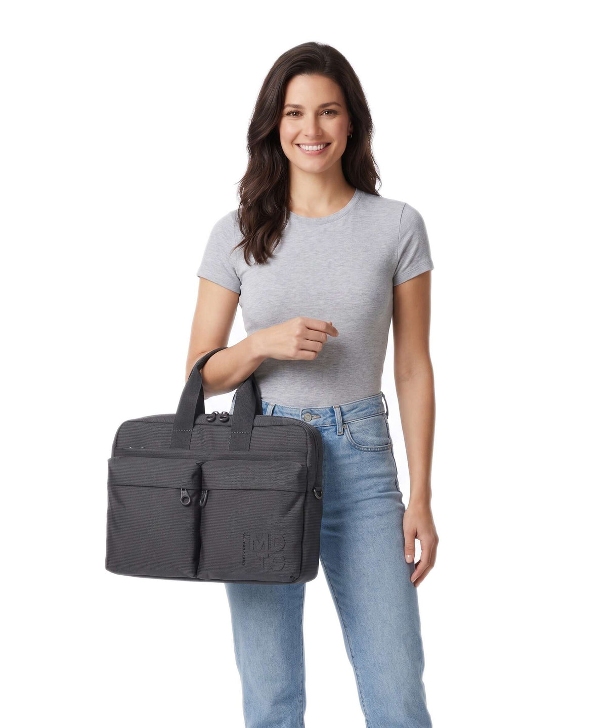 Mandarina Duck MD20 Briefcase steel