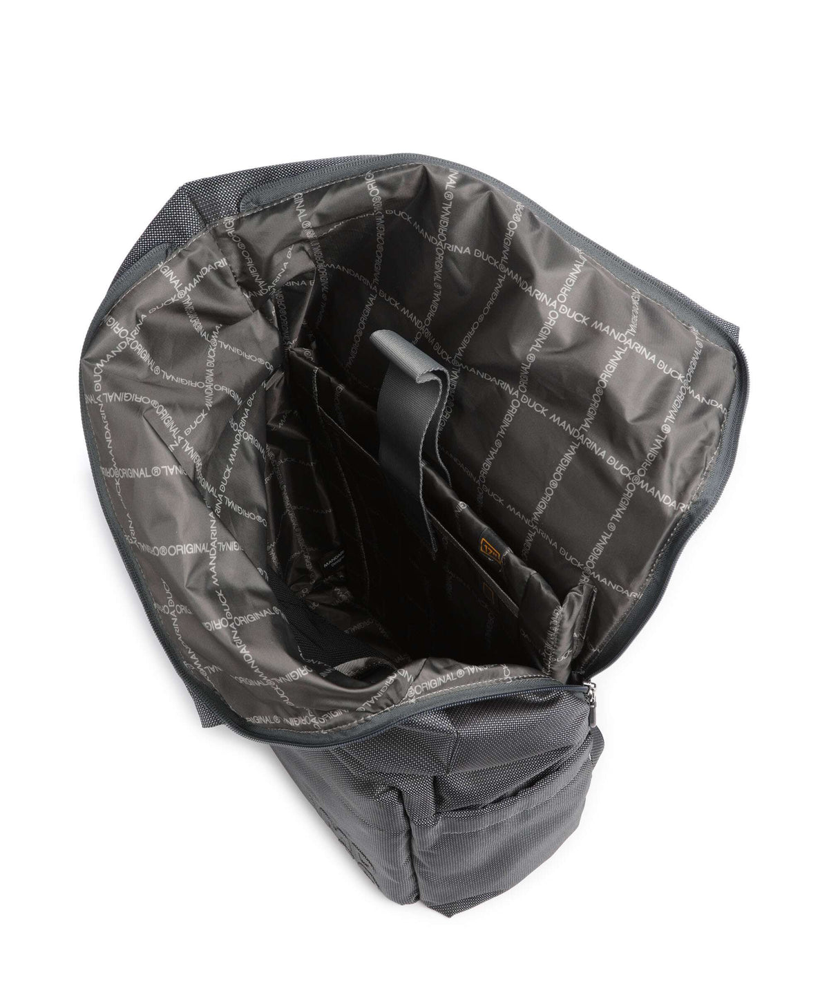 Mandarina Duck MD20 Rolltop backpack steel