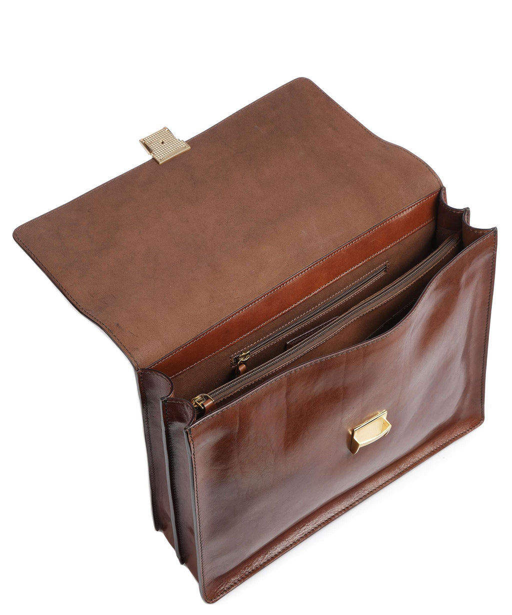 The Bridge Story Uomo Briefcase marrone