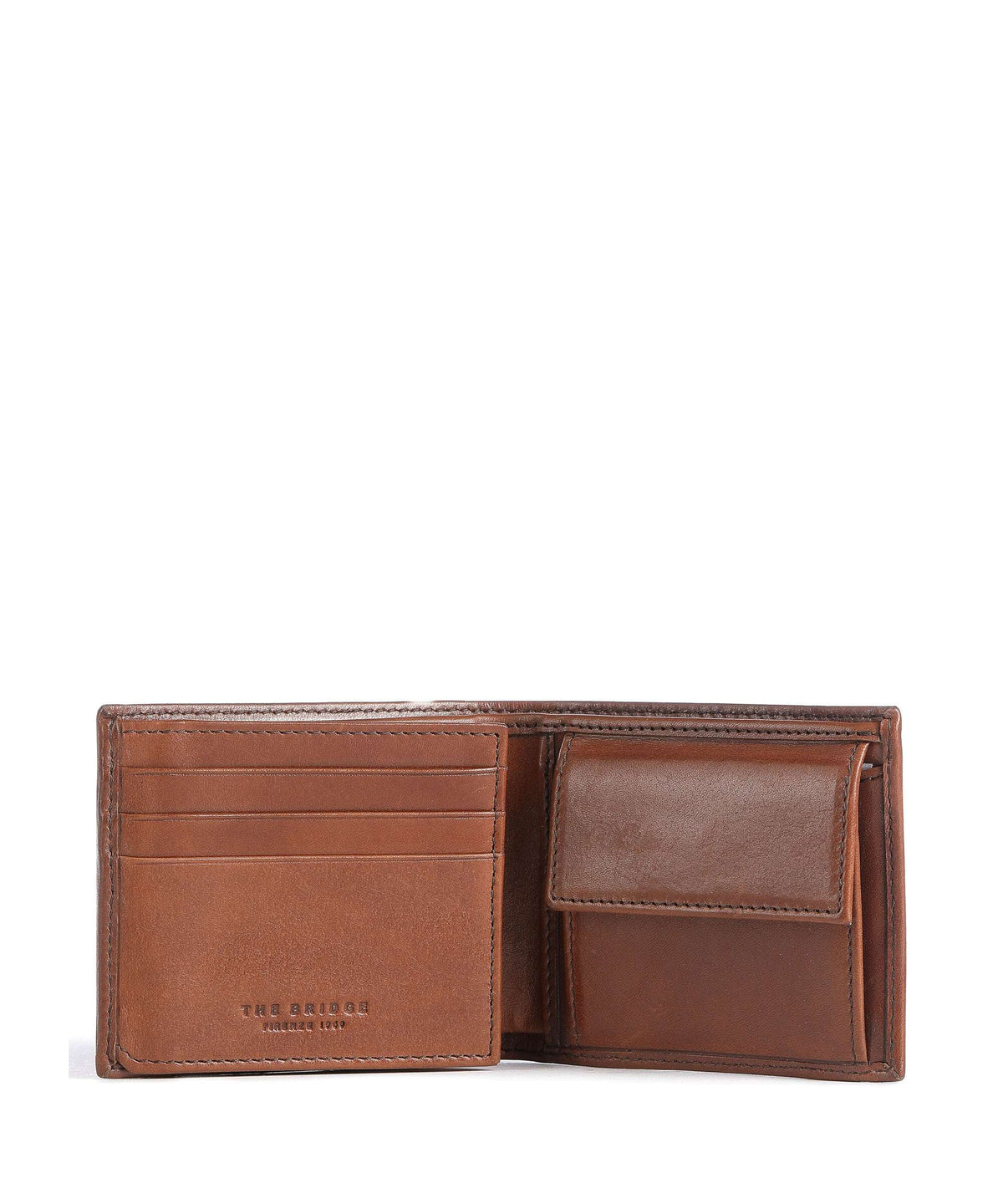 The Bridge Story Uomo Wallet marrone