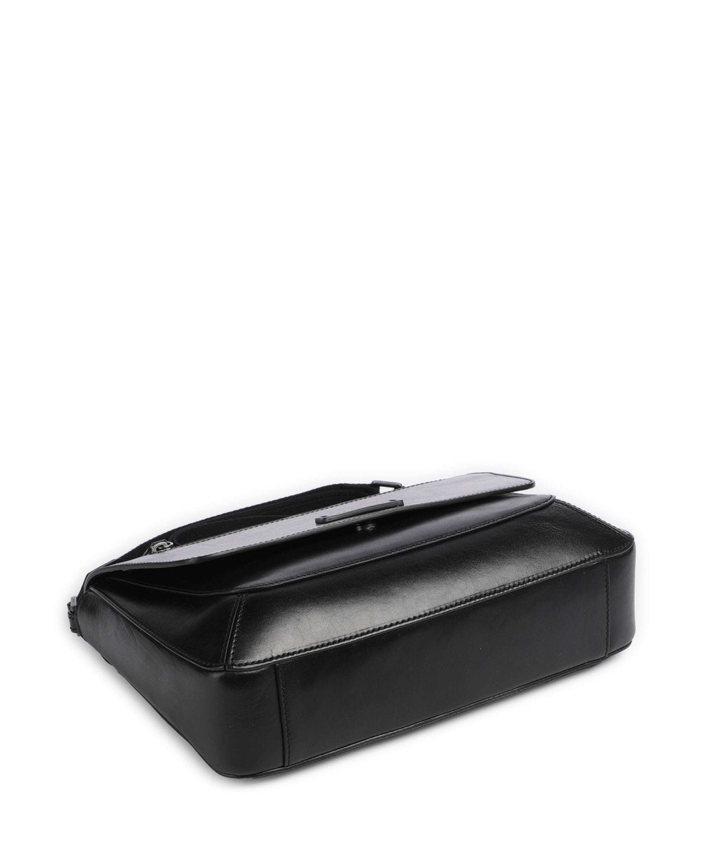 The Bridge Giulio Messenger bag black