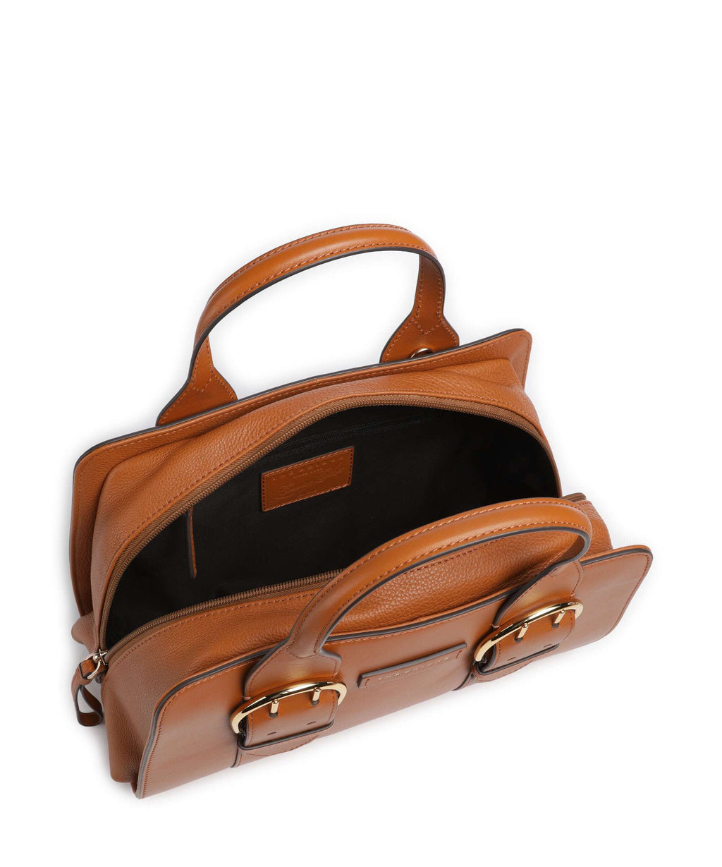 The Bridge Elena Handbag cognac