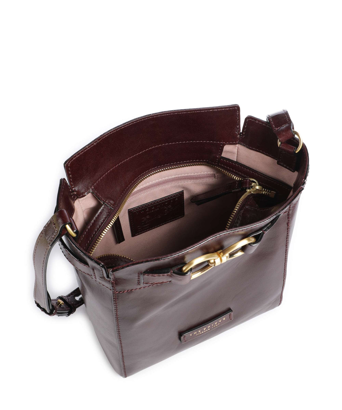 The Bridge Isotta Crossbody bag mosto