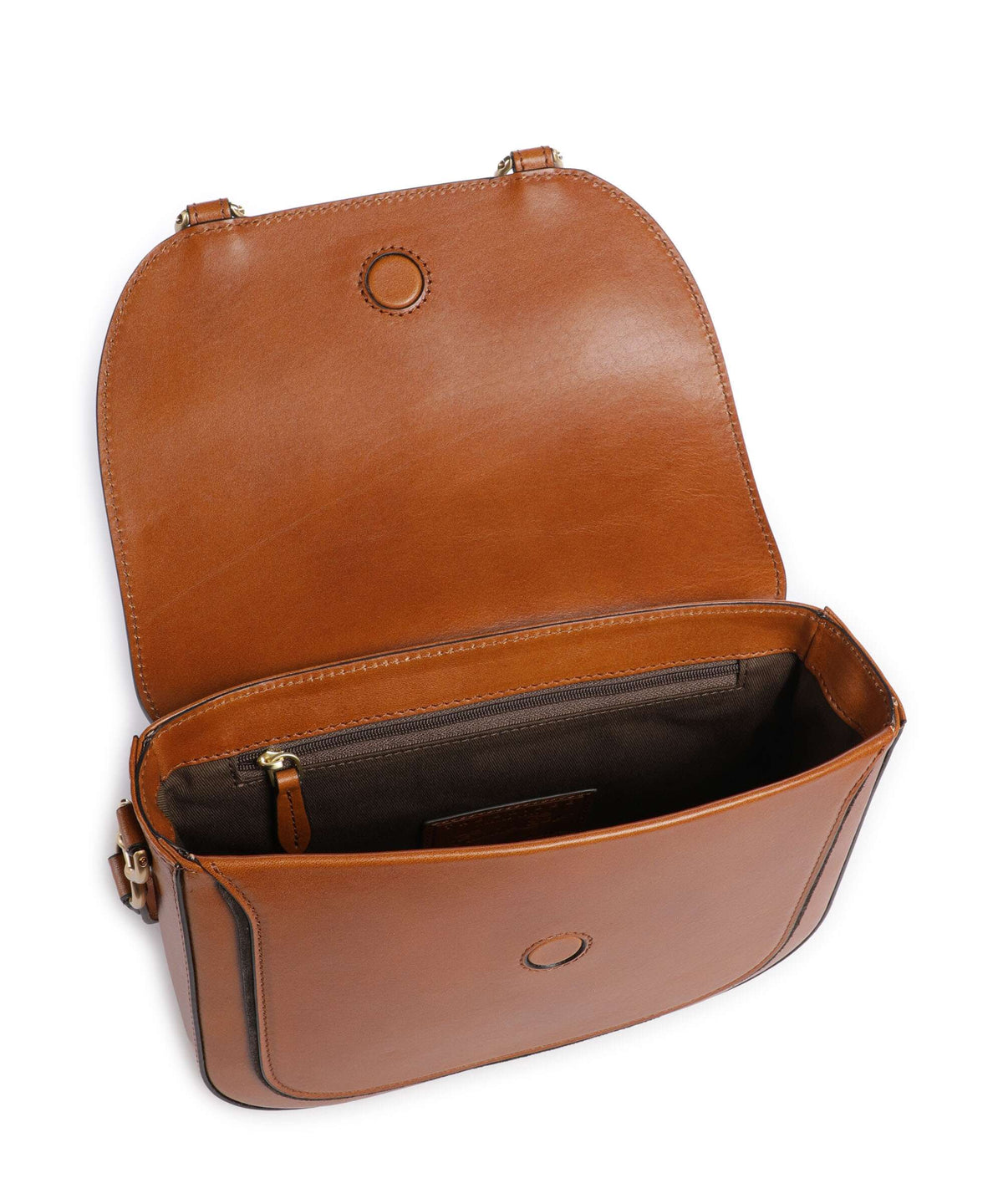 The Bridge Luce Crossbody bag cognac