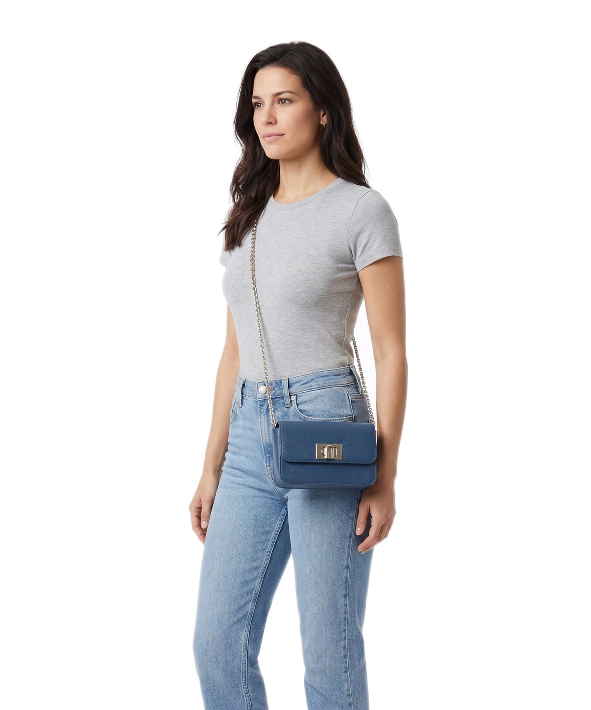 Furla 1927 Mini Crossbody bag indigo