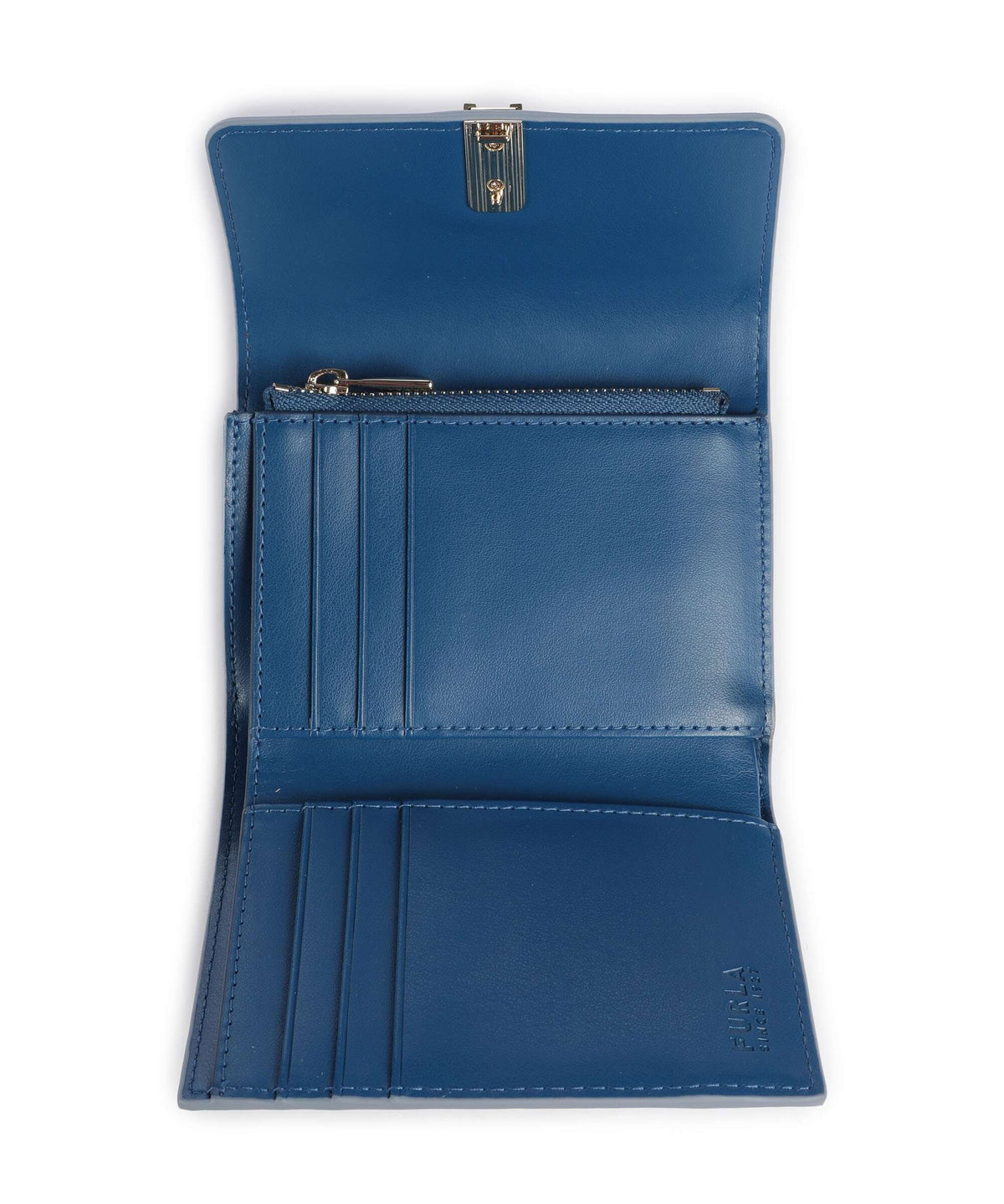 Furla Iride S Wallet carta da zucchero/indigo int