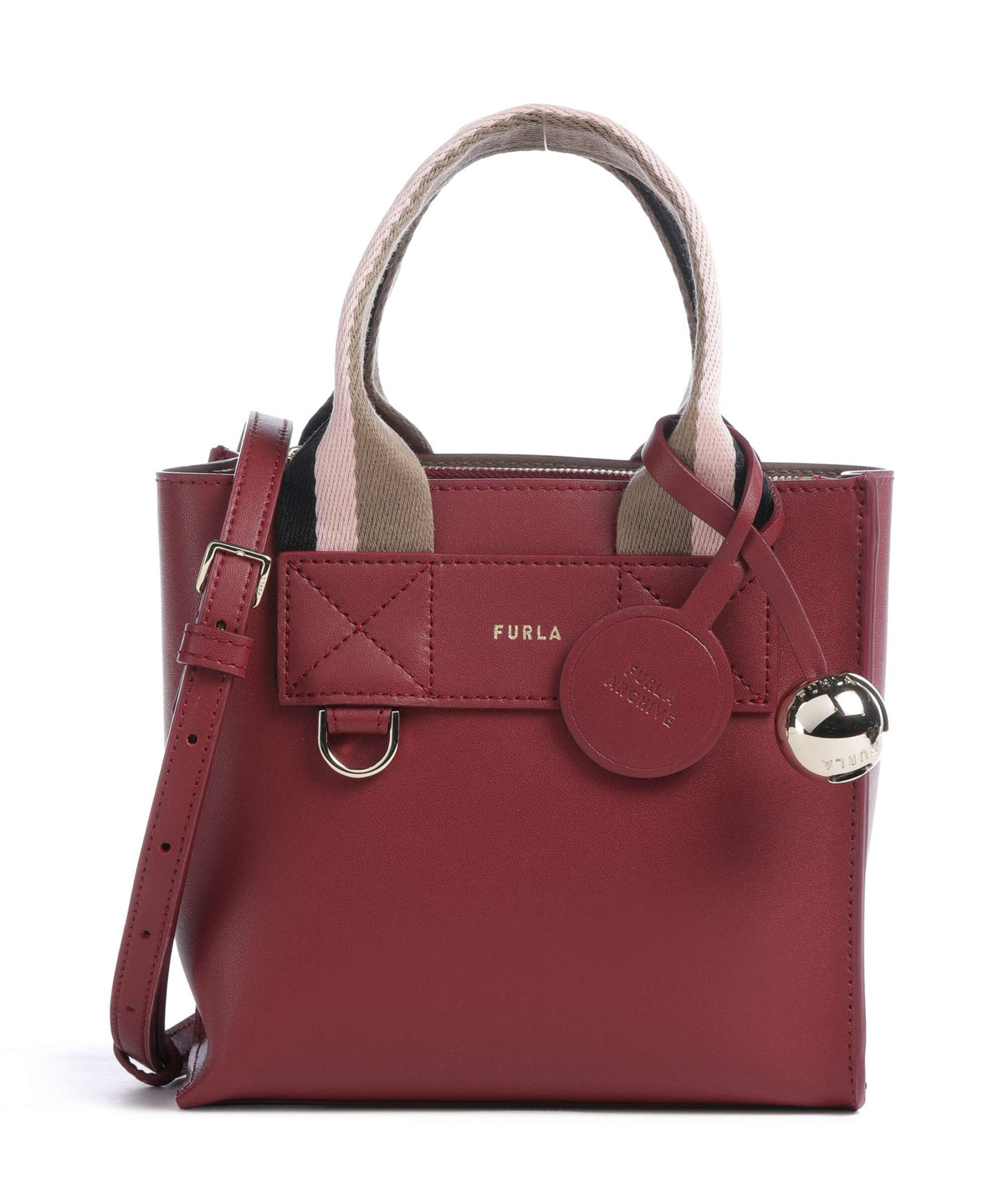 Furla Divide It Mini Handbag toni ciliegia