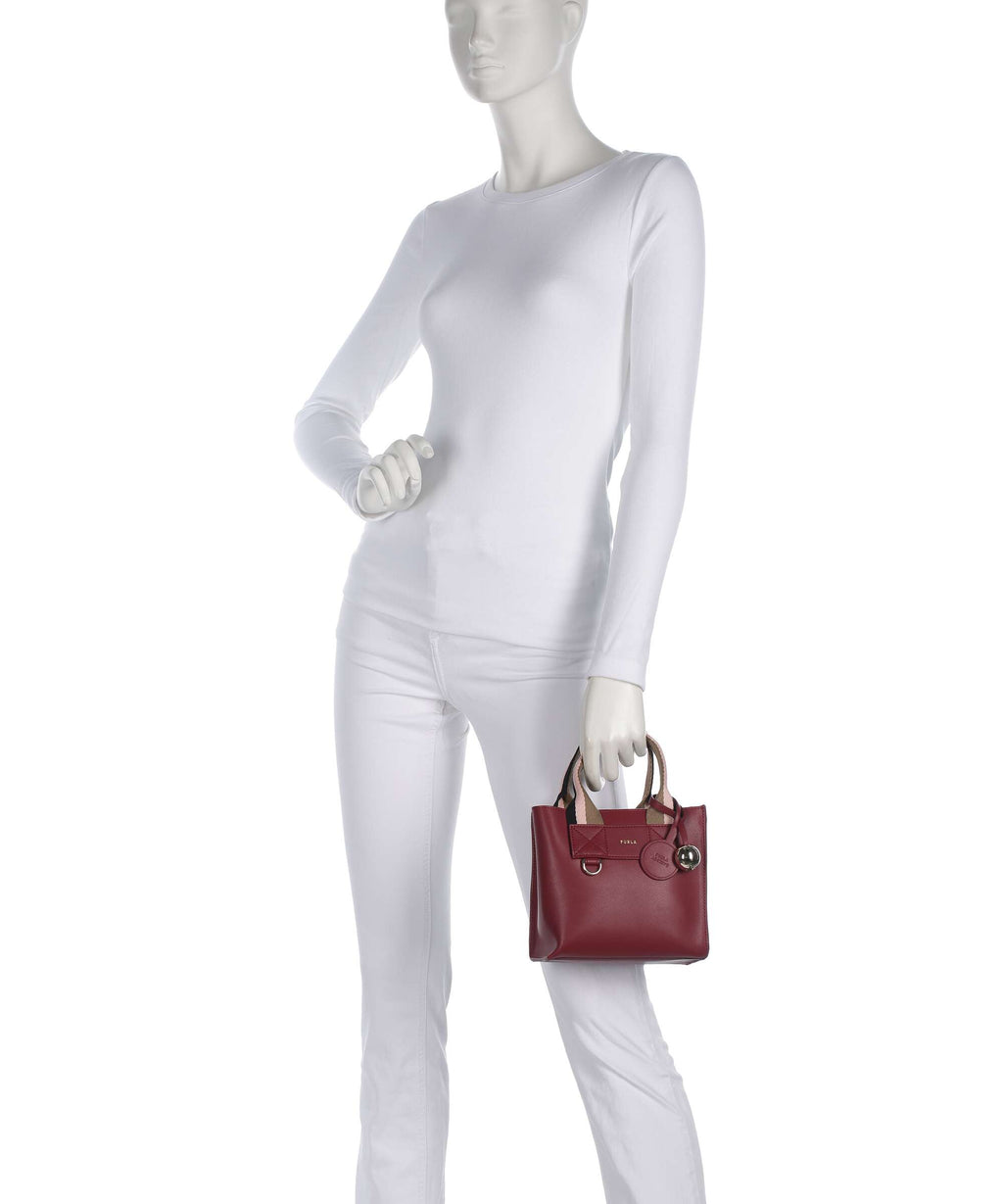Furla Divide It Mini Handbag toni ciliegia