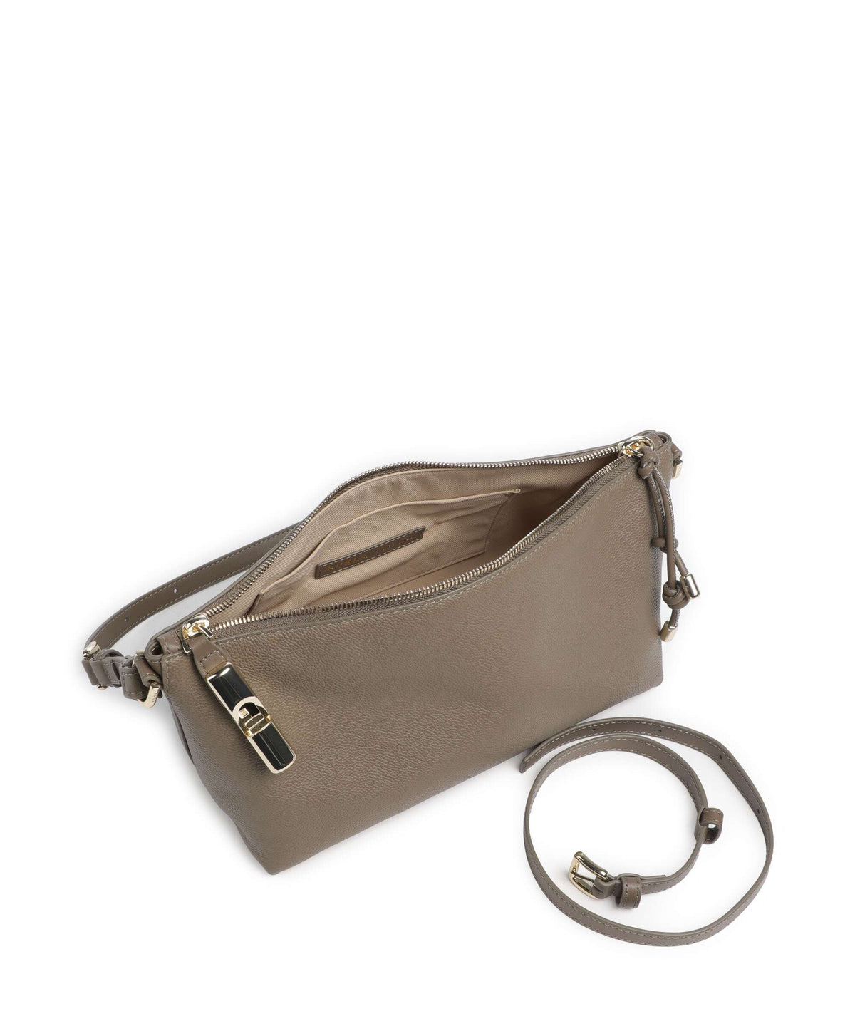 Furla Debby Mini Shoulder bag muddy gray
