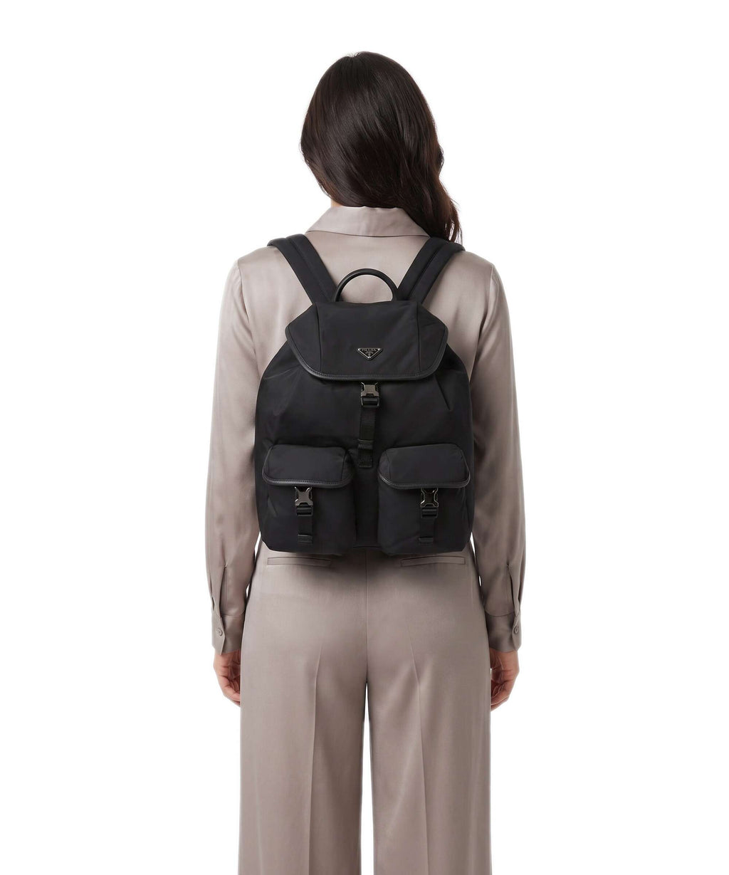 Emporio Armani Nylon Backpack black beauty