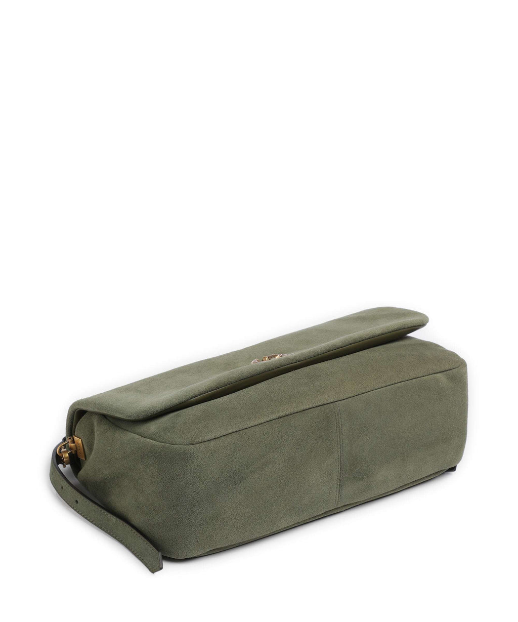Pinko Click Soft Horizontal Shoulder bag oliva capulet/antique gold