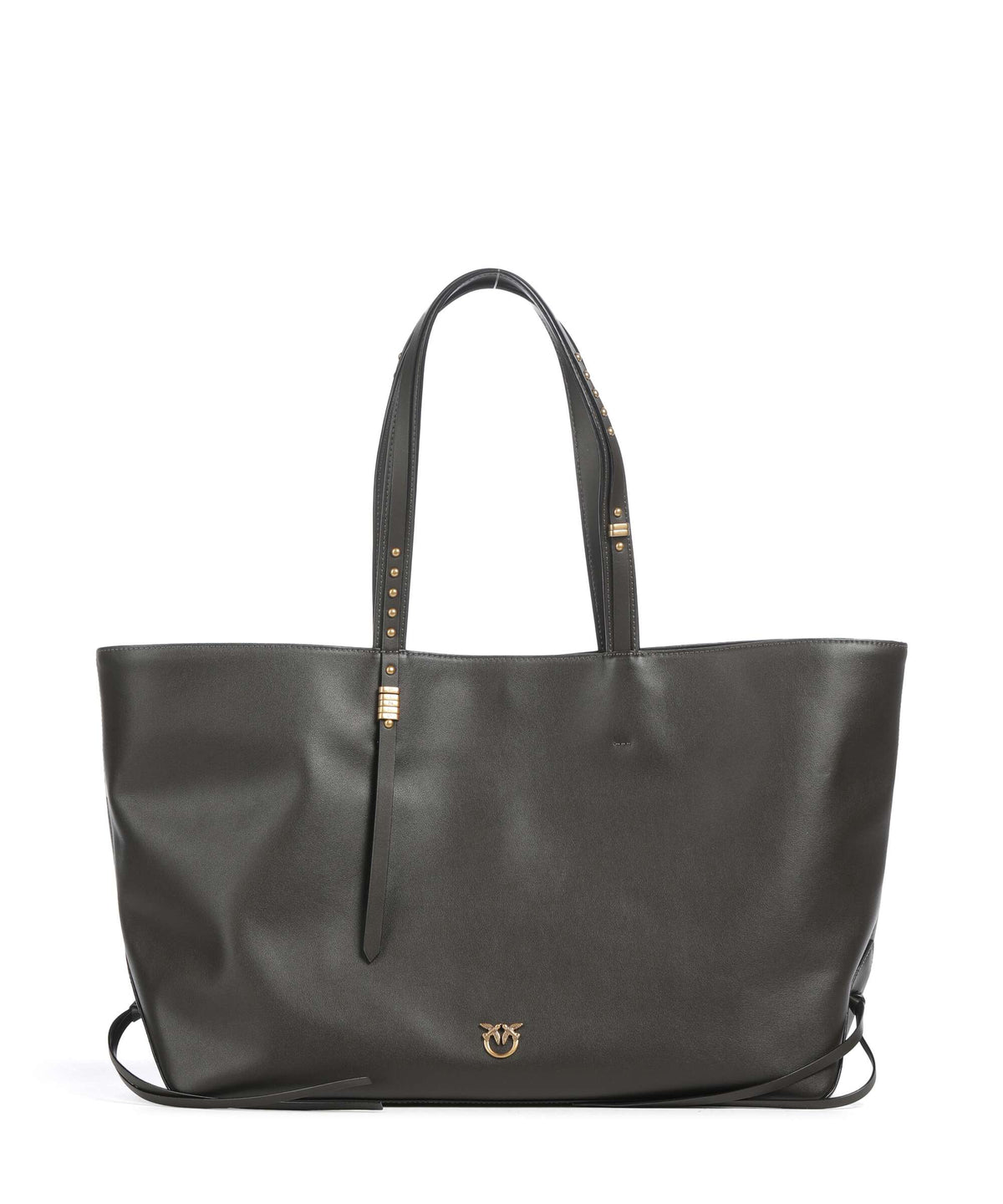 Pinko Tote bag verde fango/antique gold
